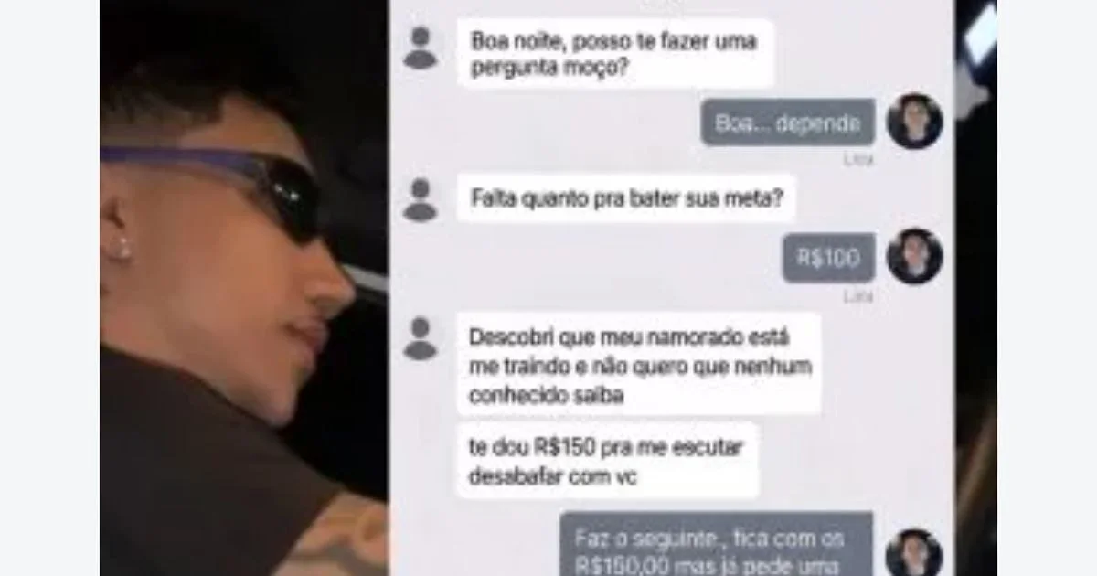 Motorista de aplicativo recebe proposta inusitada de passageira