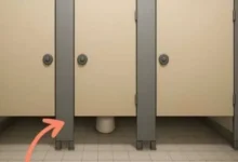 O motivo das portas dos banheiros públicos não chegarem até o chão é muito mais inteligente do que parece!