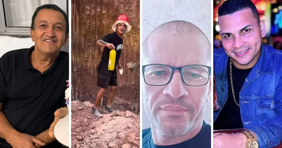 Pai, filho, tio e empresário estão entre as vítimas de deslizamento em Cariacica