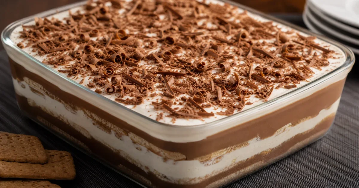 Pavê de Chocolate Cremoso: Receita Fácil Que Sempre Faz Sucesso