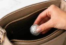 Por que algumas pessoas colocam uma bolinha de papel-alumínio dentro da bolsa?
