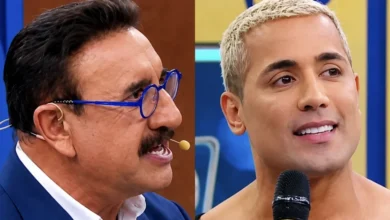 Ratinho gera polêmica ao comentar visual de cantor sertanejo em programa ao vivo