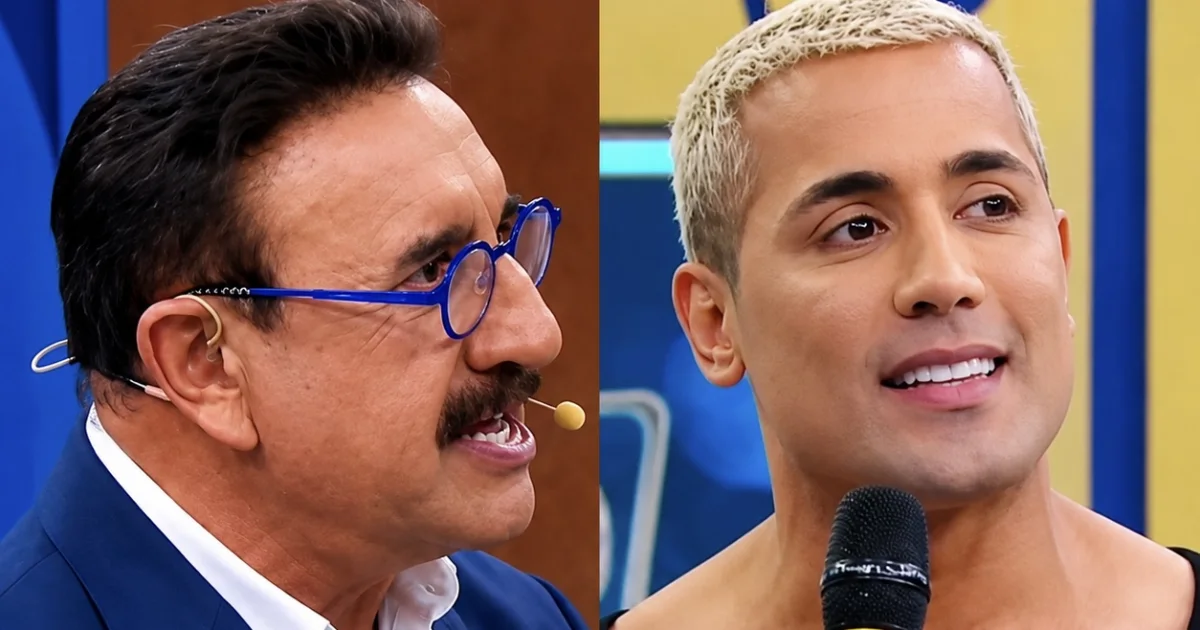 Ratinho gera polêmica ao comentar visual de cantor sertanejo em programa ao vivo
