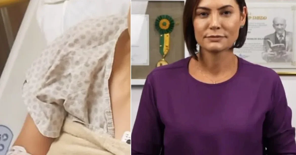 Repercussão nas redes: imagem de Michelle Bolsonaro em hospital mobiliza apoiadores