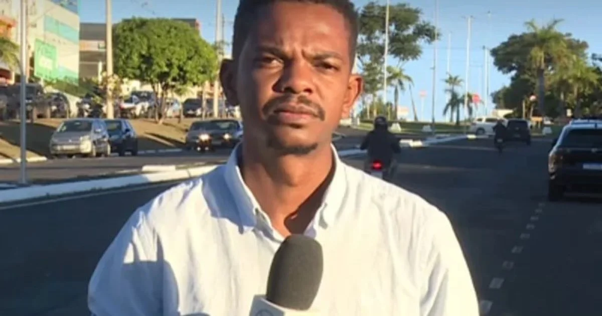 Repórter da Globo leva susto durante gravação após manobra de carro
