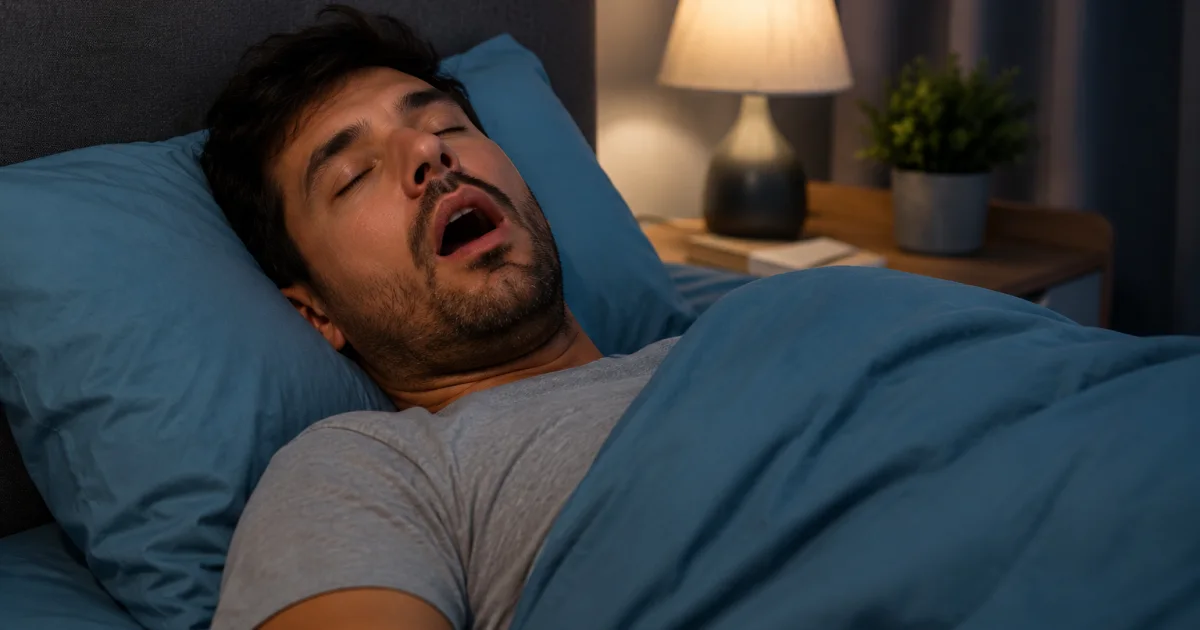 Roncar enquanto dorme pode ser mais sério do que parece