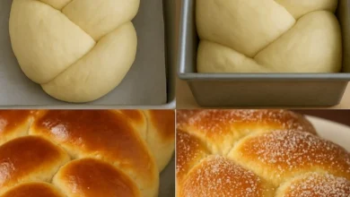 Rosca doce trançada: fofinha, dourada e perfeita para o café da tarde