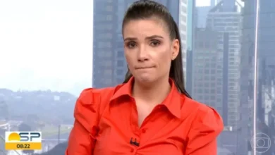 Sabina Simonato se emociona ao vivo por tragédia com família conhecida