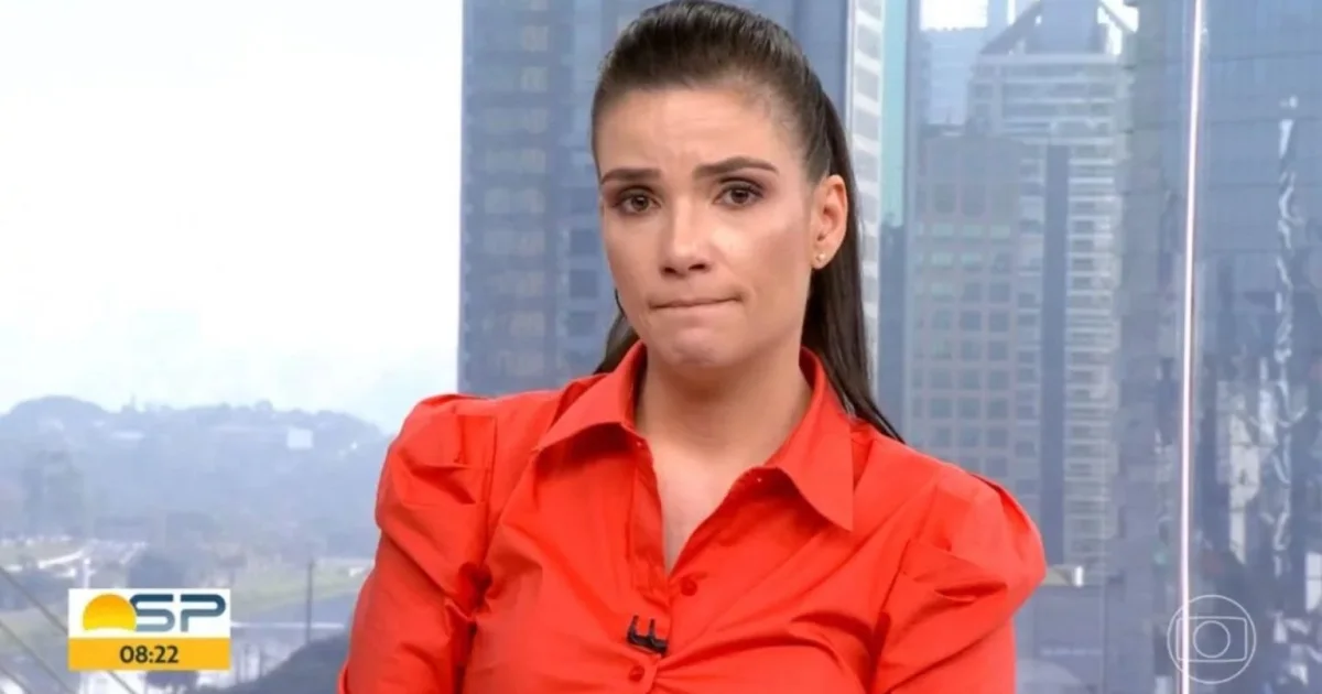 Sabina Simonato se emociona ao vivo por tragédia com família conhecida