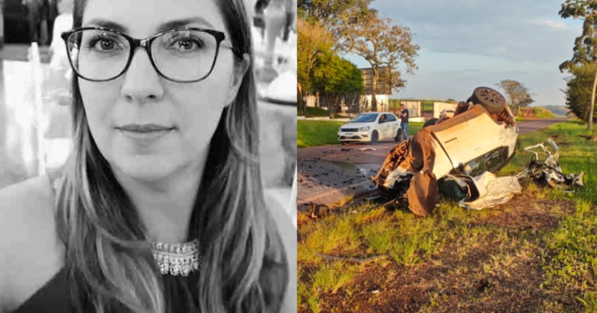 Servidora da Saúde morre em colisão frontal em rodovia no Paraná e deixa dois filhos