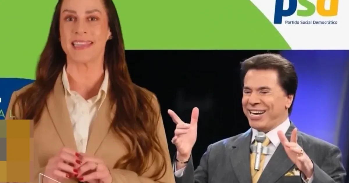 Silvia Abravanel usa imagens de Silvio Santos no horário eleitoral e provoca reações