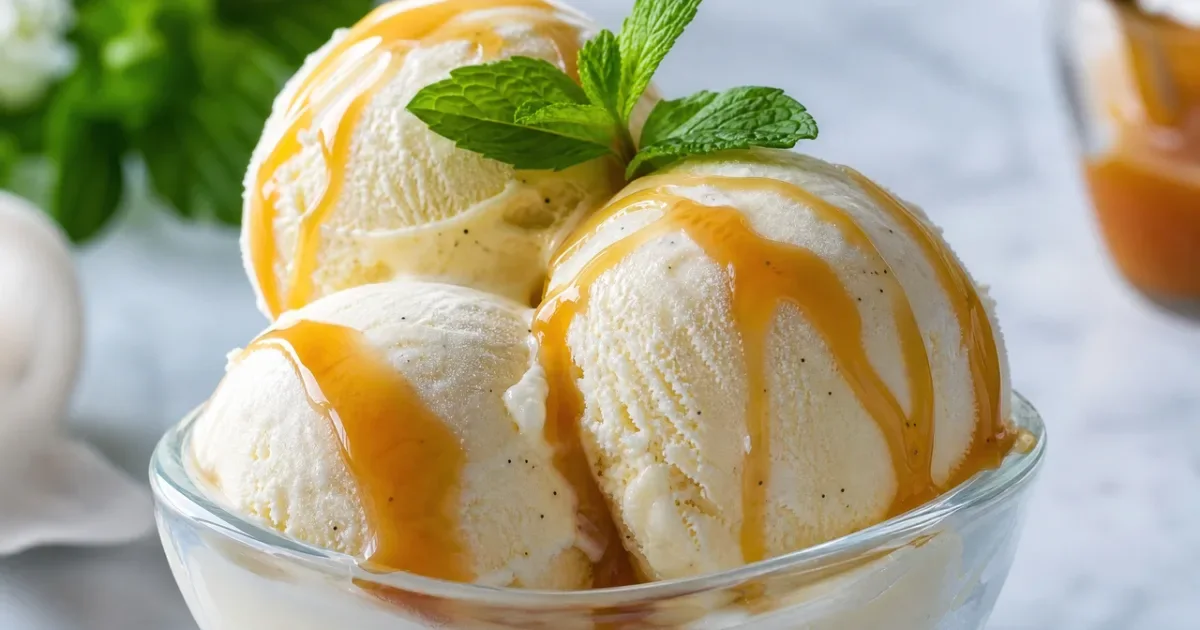 Sorvete de Baunilha Caseiro Cremoso: Receita Fácil, Delicada e Sem Máquina