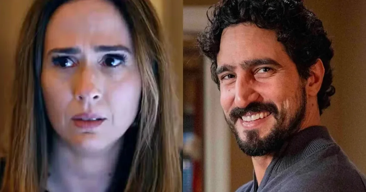 Tatá Werneck comenta possível reencontro com Renato Góes em novela