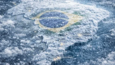 Temperaturas despencam nos próximos dias