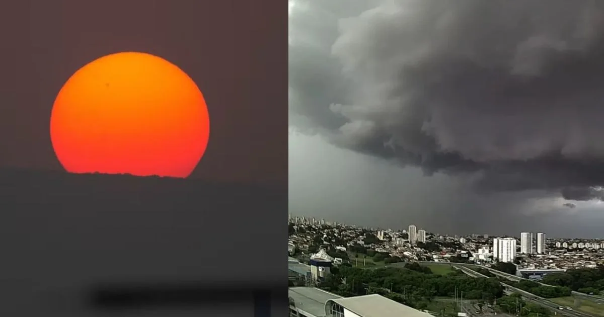 Temporal atinge regiões do país e calorão vai elevar a temperatura em diversos estados