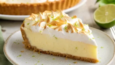 Torta de Limão Cremosa com Merengue: Receita Fácil, Refrescante e Irresistível