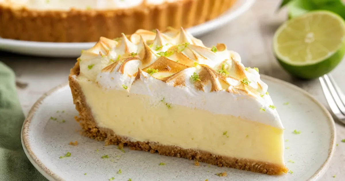 Torta de Limão Cremosa com Merengue: Receita Fácil, Refrescante e Irresistível