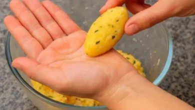 Transforme o arroz de ontem nesse bolinho sequinho e dourado