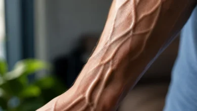 Veias aparentes na pele: quando essa mudança merece atenção