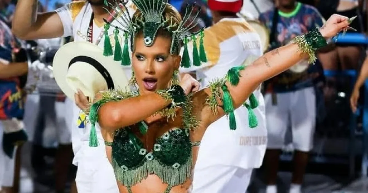 Virginia Fonseca deixa posto de rainha de bateria da Grande Rio