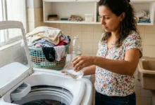 Você coloca vinagre na máquina de lavar?