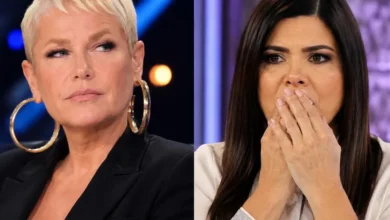Xuxa reage à provocação de Mara Maravilha