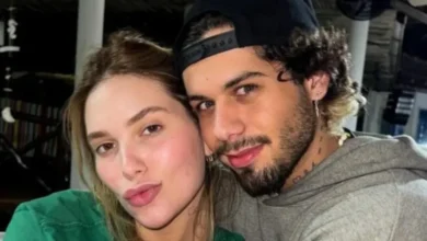 Zé Felipe e Virginia Fonseca aparecem juntos durante recuperação das filhas após cirurgia