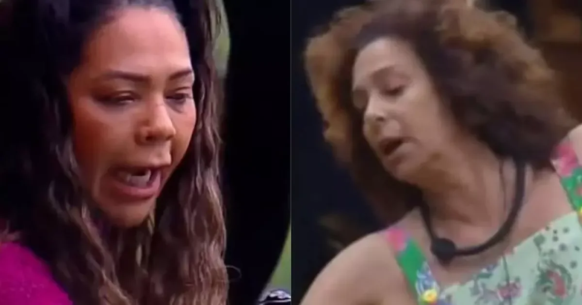 A Fazenda 18: Darlin Ferrattry joga água em Giovanna Gold e faz ameaça durante barraco