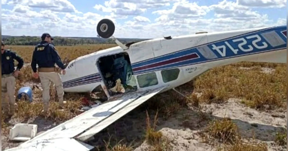 Aeronave cai em região de difícil acesso em Mato Grosso