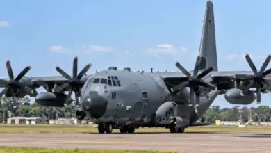 Aeronave militar dos EUA ligada à operação contra Maduro está no Brasil para exercício com a FAB