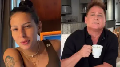 Ana Castela deixa comentário em foto do cantor Leonardo