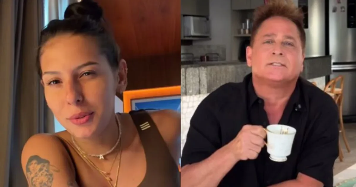 Ana Castela deixa comentário em foto do cantor Leonardo