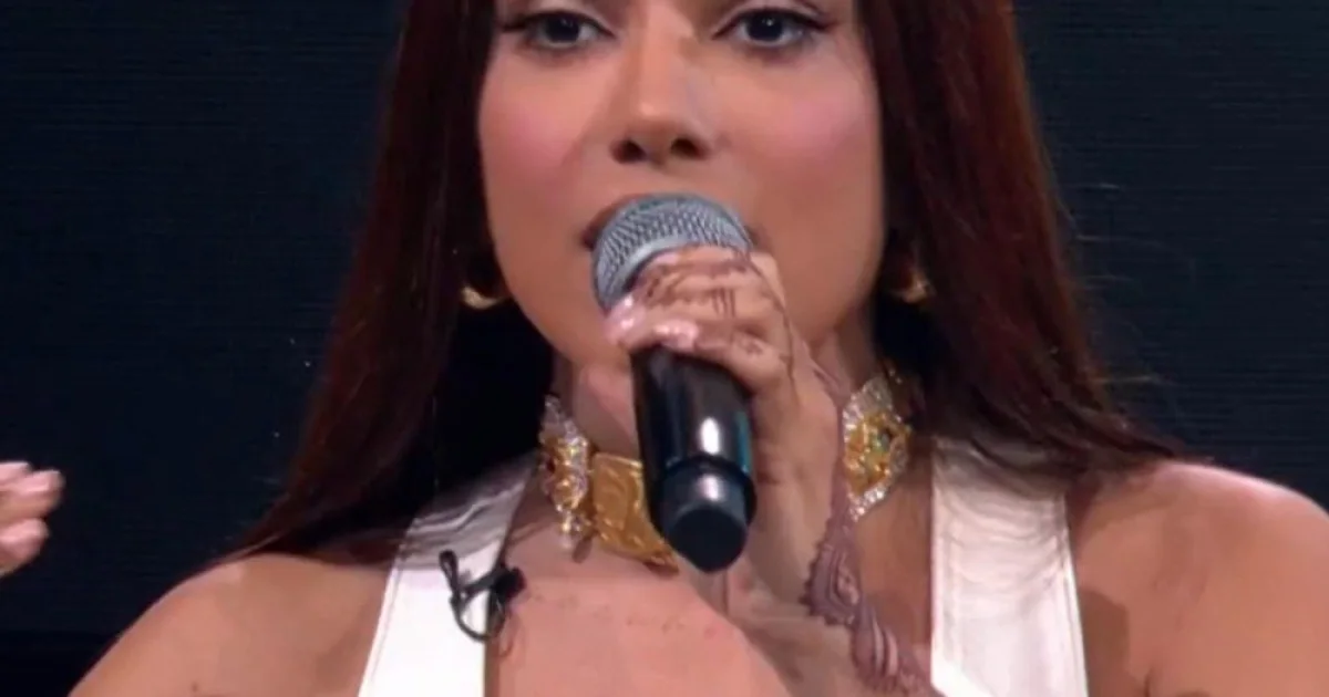 Anitta volta a criticar equipe técnica da Globo: 'Senti falta de ouvir os cantores'