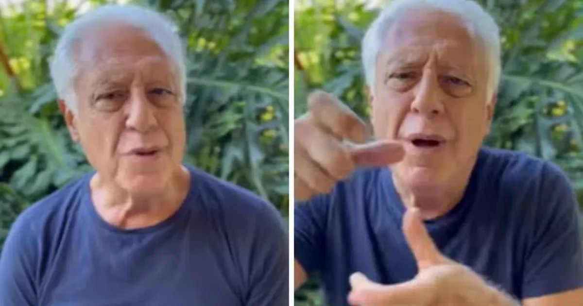 Antonio Fagundes comenta as criticas que ouviu por causa de personagem
