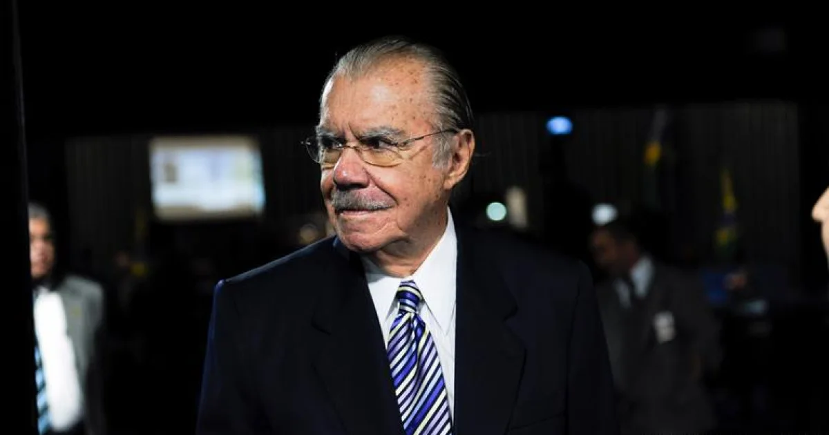 Após três dias internado chega ao fim a luta do ex-presidente José Sarney contra a pneumonia