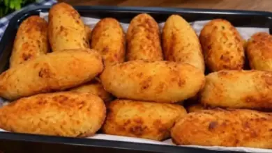 Bolinho de Aipim Recheado: Crocante por Fora, Cremoso por Dentro e Irresistível