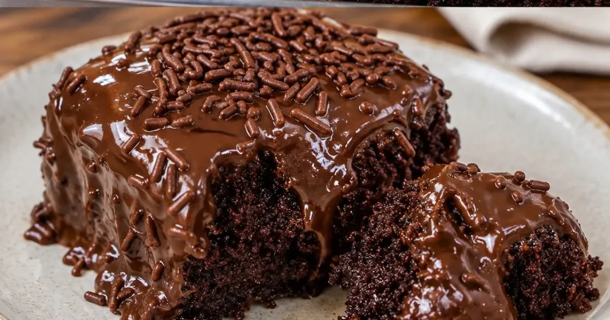 Bolo de Chocolate Rápido: uma receita simples, molhadinha e cheia de sabor