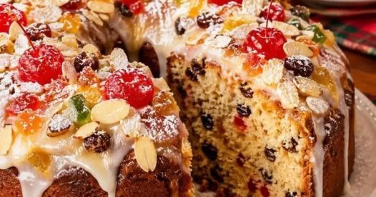 Bolo de Natal com frutas cristalizadas: receita fofinha e cheia de sabor para deixar a mesa ainda mais bonita