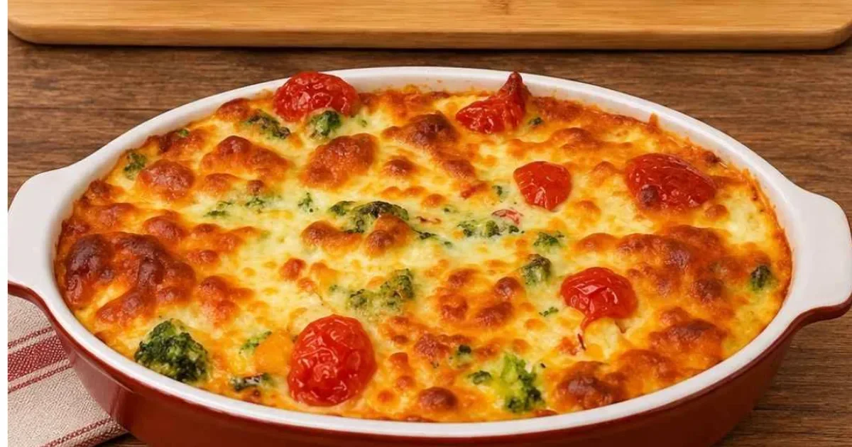 Brócolis e couve-flor gratinados: uma receita cremosa, fácil e deliciosa
