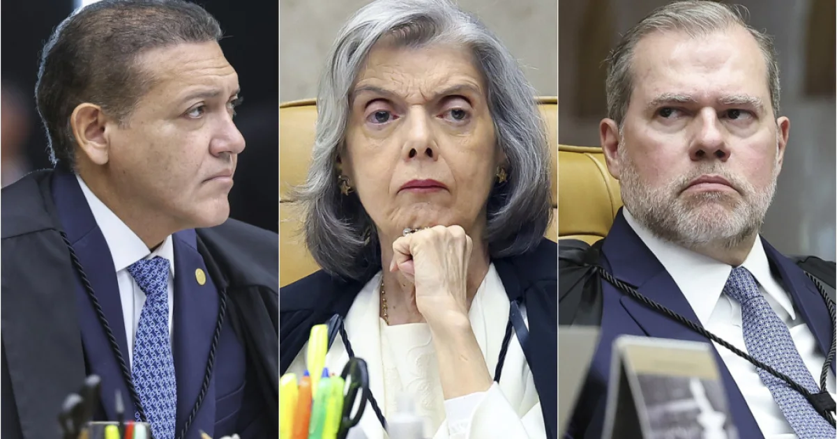 Cármen, Kassio e Toffoli podem decidir o destino de Moraes no STF