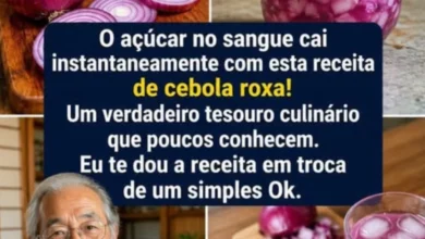 Cebola roxa baixa o açúcar no sangue instantaneamente? Entenda o que a ciência realmente diz sobre essa receita