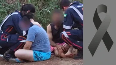 Cena comovente: Equipe de socorro presta apoio a pais devastados após perda da filha no PR