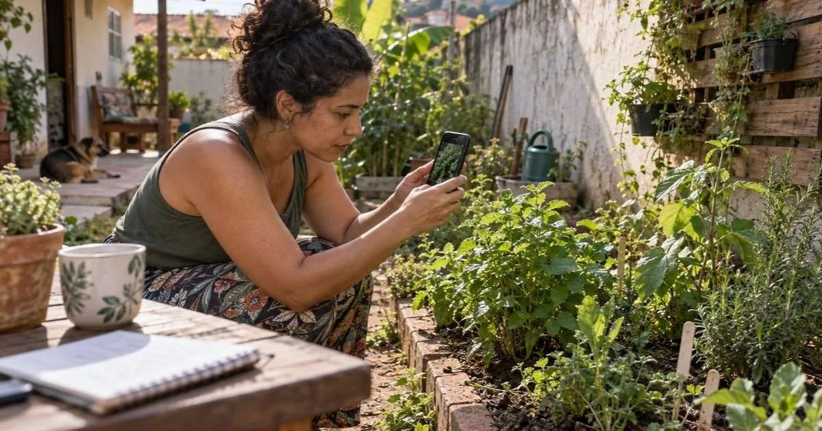 Chá feito com planta do quintal chama atenção para os cuidados com receitas caseiras