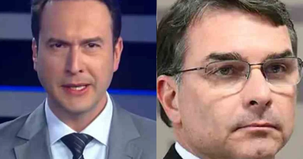 Clima quente no ar: Ao vivo, Eduardo Ribeiro solta o verbo após Flávio Bolsonaro faltar à sabatina na Record