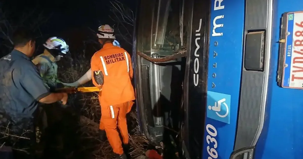 Colisão envolvendo ônibus termina em fatalidade com 7 vítimas e rastro de destruição