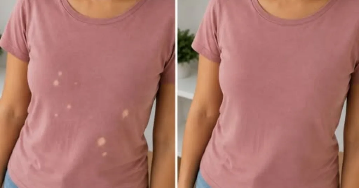 Como remover manchas de água sanitária das roupas de forma rápida e fácil