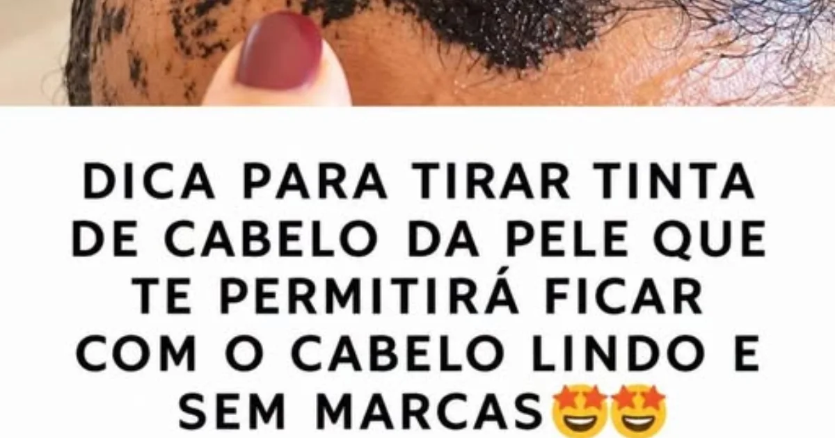 Como Tirar Tinta de Cabelo da Pele: Dicas Simples para Remover Manchas sem Irritar o Rosto