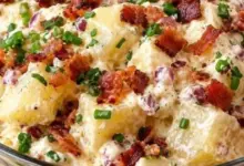 Delícia de Batata Cremosa com Bacon: uma receita fácil, cremosa e cheia de sabor