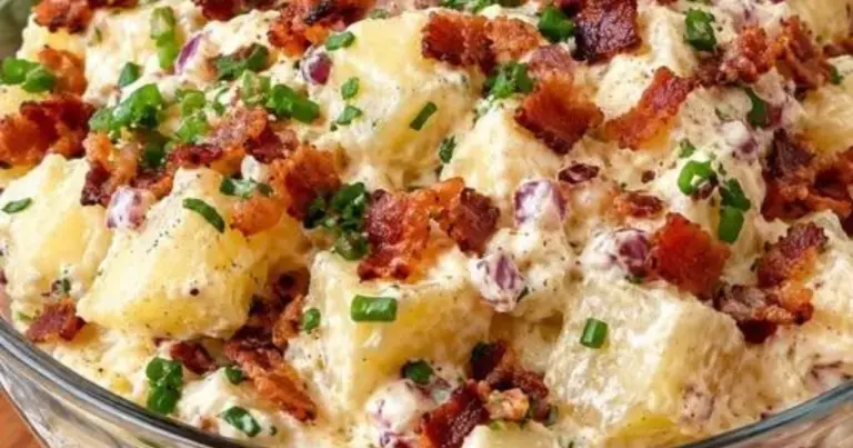 Delícia de Batata Cremosa com Bacon: uma receita fácil, cremosa e cheia de sabor
