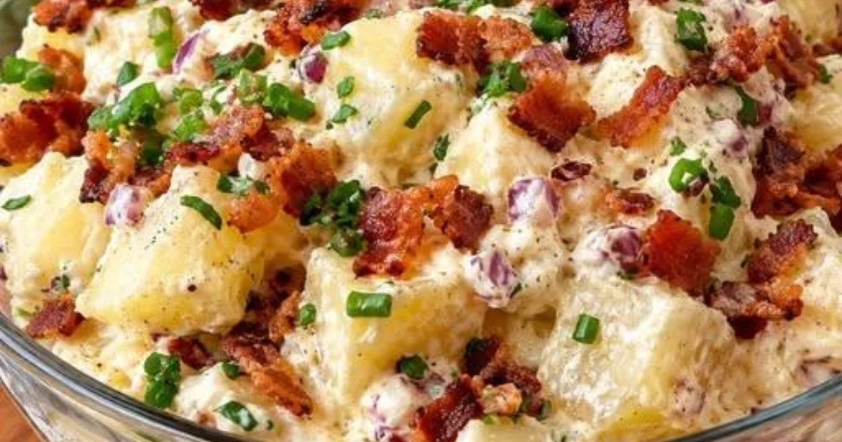 Delícia de Batata Cremosa com Bacon: uma receita fácil, cremosa e cheia de sabor
